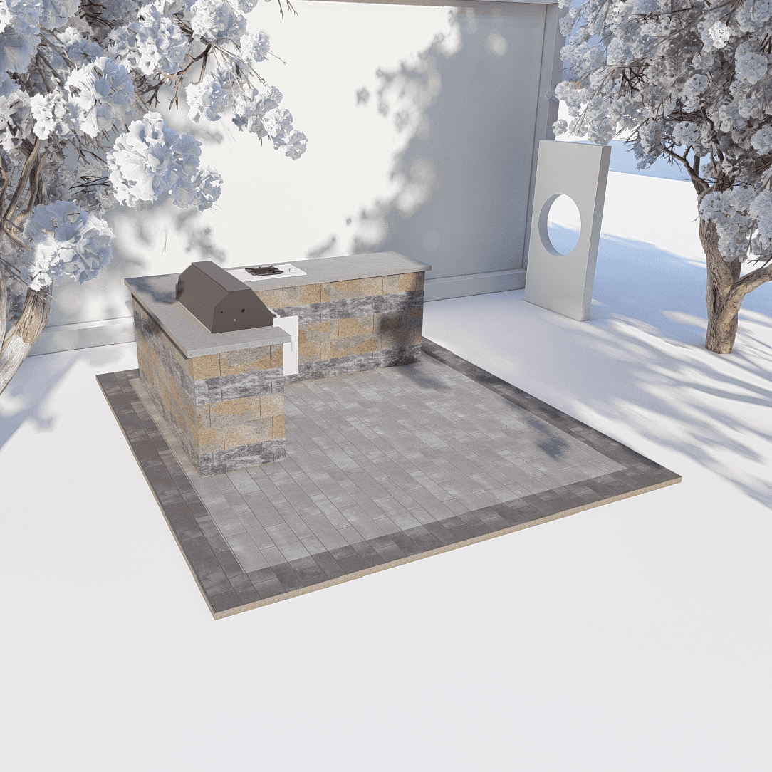 Outdoor Kitchen 4010 - 3.40 x 2.60 m